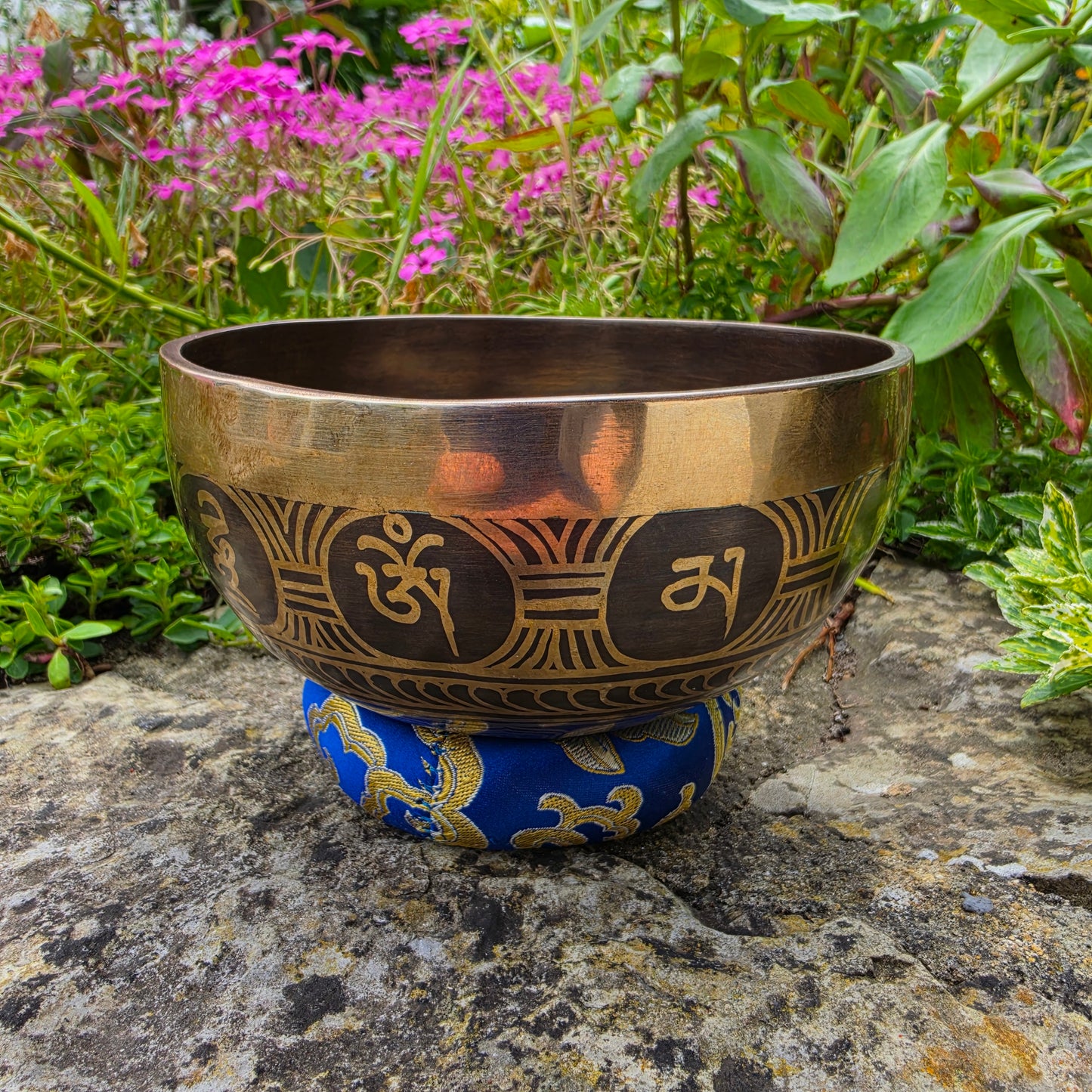 6” Om Tibetan Singing Bowl