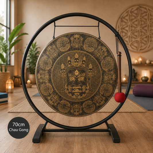 Kaal Bhairav Chau Gong – 70cm