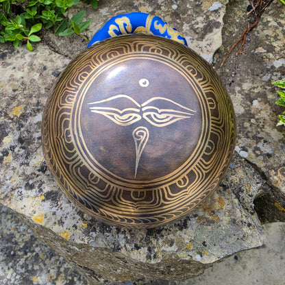 6” Om Tibetan Singing Bowl