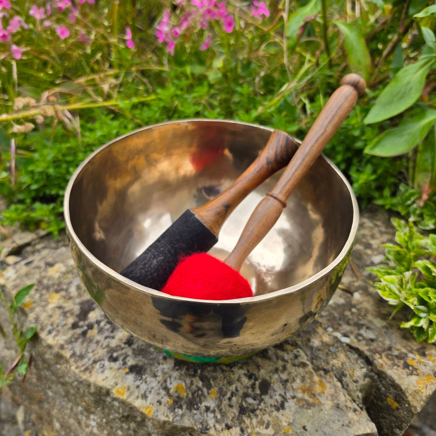 7.5" Handmade Tibetan Singing Bowl